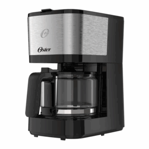 Cafeteira Elétrica Compacta Oster Inox OCAF300 com Jarra Vidro