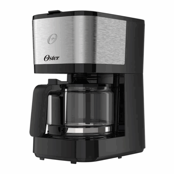 Cafeteira Elétrica Compacta Oster Inox OCAF300 com Jarra Vidro